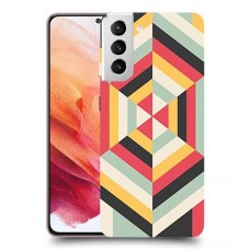 הצגת הפשטה כיסוי מגן קשיח מעוצב ל Samsung Galaxy S21 5G יחידה אחת סקרין מובייל