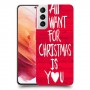 אתה עבור חג המולד כיסוי מגן קשיח מעוצב ל Samsung Galaxy S21 5G יחידה אחת סקרין מובייל