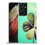 מזל קלובר כיסוי מגן קשיח מעוצב ל Samsung Galaxy S21 Ultra 5G יחידה אחת סקרין מובייל