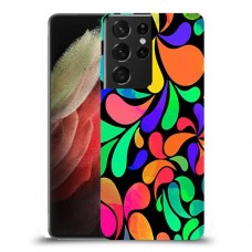 ניאון ורנזס כיסוי מגן קשיח מעוצב ל Samsung Galaxy S21 Ultra 5G יחידה אחת סקרין מובייל