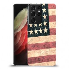 ארה"ב הישנה כיסוי מגן קשיח מעוצב ל Samsung Galaxy S21 Ultra 5G יחידה אחת סקרין מובייל