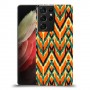 כתום Egometry כיסוי מגן קשיח מעוצב ל Samsung Galaxy S21 Ultra 5G יחידה אחת סקרין מובייל