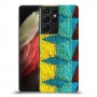 הפשטה צבועה כיסוי מגן קשיח מעוצב ל Samsung Galaxy S21 Ultra 5G יחידה אחת סקרין מובייל