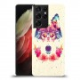 פיקסל וולף כיסוי מגן קשיח מעוצב ל Samsung Galaxy S21 Ultra 5G יחידה אחת סקרין מובייל