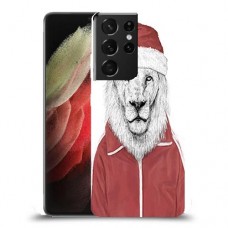 סנטה אריה כיסוי מגן קשיח מעוצב ל Samsung Galaxy S21 Ultra 5G יחידה אחת סקרין מובייל