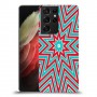 צבעי שלג כיסוי מגן קשיח מעוצב ל Samsung Galaxy S21 Ultra 5G יחידה אחת סקרין מובייל