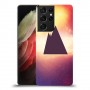 שטח פירמידים כיסוי מגן קשיח מעוצב ל Samsung Galaxy S21 Ultra 5G יחידה אחת סקרין מובייל