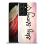 הישאר חזק כיסוי מגן קשיח מעוצב ל Samsung Galaxy S21 Ultra 5G יחידה אחת סקרין מובייל