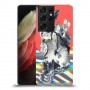 ארנבון מוזר כיסוי מגן קשיח מעוצב ל Samsung Galaxy S21 Ultra 5G יחידה אחת סקרין מובייל