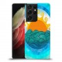 זריחה ליד הים כיסוי מגן קשיח מעוצב ל Samsung Galaxy S21 Ultra 5G יחידה אחת סקרין מובייל