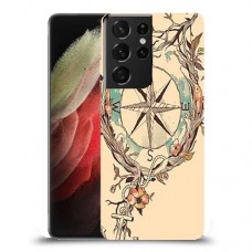 הדרך הימנית כיסוי מגן קשיח מעוצב ל Samsung Galaxy S21 Ultra 5G יחידה אחת סקרין מובייל