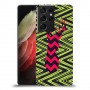 עניבה על גרין כיסוי מגן קשיח מעוצב ל Samsung Galaxy S21 Ultra 5G יחידה אחת סקרין מובייל