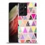 משולש הנאה כיסוי מגן קשיח מעוצב ל Samsung Galaxy S21 Ultra 5G יחידה אחת סקרין מובייל