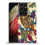 ינשוף חכם כיסוי מגן קשיח מעוצב ל Samsung Galaxy S21 Ultra 5G יחידה אחת סקרין מובייל