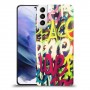 אהבת שלום כיסוי מגן קשיח מעוצב ל Samsung Galaxy S21+ 5G יחידה אחת סקרין מובייל