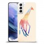 קשת ג 'ירפה כיסוי מגן קשיח מעוצב ל Samsung Galaxy S21+ 5G יחידה אחת סקרין מובייל