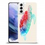 צב קשת כיסוי מגן קשיח מעוצב ל Samsung Galaxy S21+ 5G יחידה אחת סקרין מובייל