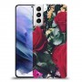 ורדים כיסוי מגן קשיח מעוצב ל Samsung Galaxy S21+ 5G יחידה אחת סקרין מובייל