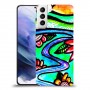 ויטראז 'תמונה כיסוי מגן קשיח מעוצב ל Samsung Galaxy S21+ 5G יחידה אחת סקרין מובייל