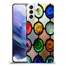 ויטראז ' כיסוי מגן קשיח מעוצב ל Samsung Galaxy S21+ 5G יחידה אחת סקרין מובייל