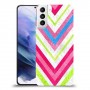 צבעים חשופים כיסוי מגן קשיח מעוצב ל Samsung Galaxy S21+ 5G יחידה אחת סקרין מובייל