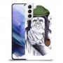 חשיבה קוף כיסוי מגן קשיח מעוצב ל Samsung Galaxy S21+ 5G יחידה אחת סקרין מובייל