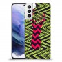 עניבה על גרין כיסוי מגן קשיח מעוצב ל Samsung Galaxy S21+ 5G יחידה אחת סקרין מובייל