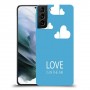 אהבה באוויר כיסוי מגן קשיח מעוצב ל Samsung Galaxy S21 יחידה אחת סקרין מובייל