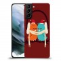 זוג יונים כיסוי מגן קשיח מעוצב ל Samsung Galaxy S21 יחידה אחת סקרין מובייל