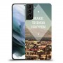 לגרום לדברים לקרות כיסוי מגן קשיח מעוצב ל Samsung Galaxy S21 יחידה אחת סקרין מובייל