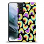 ניאון קשתות כיסוי מגן קשיח מעוצב ל Samsung Galaxy S21 יחידה אחת סקרין מובייל