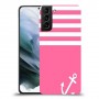 ורוד ימית כיסוי מגן קשיח מעוצב ל Samsung Galaxy S21 יחידה אחת סקרין מובייל