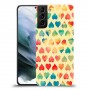 לבבות קשת כיסוי מגן קשיח מעוצב ל Samsung Galaxy S21 יחידה אחת סקרין מובייל