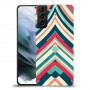 פסים בצבע כיסוי מגן קשיח מעוצב ל Samsung Galaxy S21 יחידה אחת סקרין מובייל