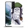חשיבה קוף כיסוי מגן קשיח מעוצב ל Samsung Galaxy S21 יחידה אחת סקרין מובייל