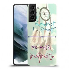 היינו אינסופיים כיסוי מגן קשיח מעוצב ל Samsung Galaxy S21 יחידה אחת סקרין מובייל