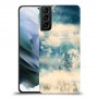 יופי חורף כיסוי מגן קשיח מעוצב ל Samsung Galaxy S21 יחידה אחת סקרין מובייל