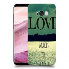 אהבה גורמת לך לנצנץ כיסוי מגן קשיח מעוצב ל Samsung Galaxy S8+ יחידה אחת סקרין מובייל