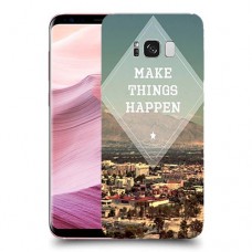 לגרום לדברים לקרות כיסוי מגן קשיח מעוצב ל Samsung Galaxy S8+ יחידה אחת סקרין מובייל