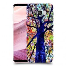 עץ ניאון כיסוי מגן קשיח מעוצב ל Samsung Galaxy S8+ יחידה אחת סקרין מובייל