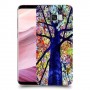 עץ ניאון כיסוי מגן קשיח מעוצב ל Samsung Galaxy S8+ יחידה אחת סקרין מובייל