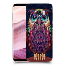 ינשוף הלילה כיסוי מגן קשיח מעוצב ל Samsung Galaxy S8+ יחידה אחת סקרין מובייל