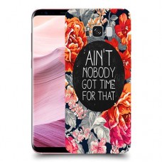 אף אחד לא קיבל זמן כיסוי מגן קשיח מעוצב ל Samsung Galaxy S8+ יחידה אחת סקרין מובייל