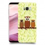 משפחת ינשוף כיסוי מגן קשיח מעוצב ל Samsung Galaxy S8+ יחידה אחת סקרין מובייל