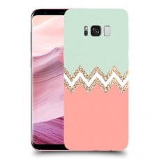ורוד ירוק כיסוי מגן קשיח מעוצב ל Samsung Galaxy S8+ יחידה אחת סקרין מובייל