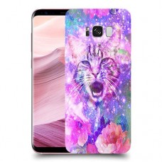 חתול מושלג כיסוי מגן קשיח מעוצב ל Samsung Galaxy S8+ יחידה אחת סקרין מובייל