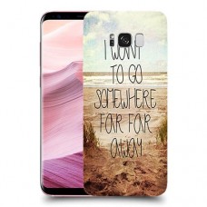 במקום רחוק רחוק כיסוי מגן קשיח מעוצב ל Samsung Galaxy S8+ יחידה אחת סקרין מובייל