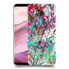 באביב בסגול כיסוי מגן קשיח מעוצב ל Samsung Galaxy S8+ יחידה אחת סקרין מובייל