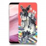 ארנבון מוזר כיסוי מגן קשיח מעוצב ל Samsung Galaxy S8+ יחידה אחת סקרין מובייל