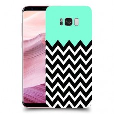פסים במנטה כיסוי מגן קשיח מעוצב ל Samsung Galaxy S8+ יחידה אחת סקרין מובייל